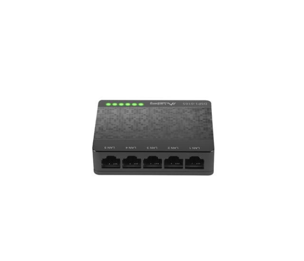 LANBERG DSP1-1005 5-PORT 1GB/S Desktop DSP1-1005 - 1378157 - zdjęcie